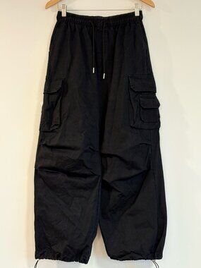 Men's Black Cargo Pants